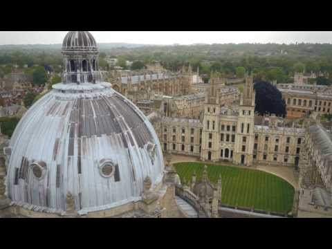 Oxford from the air