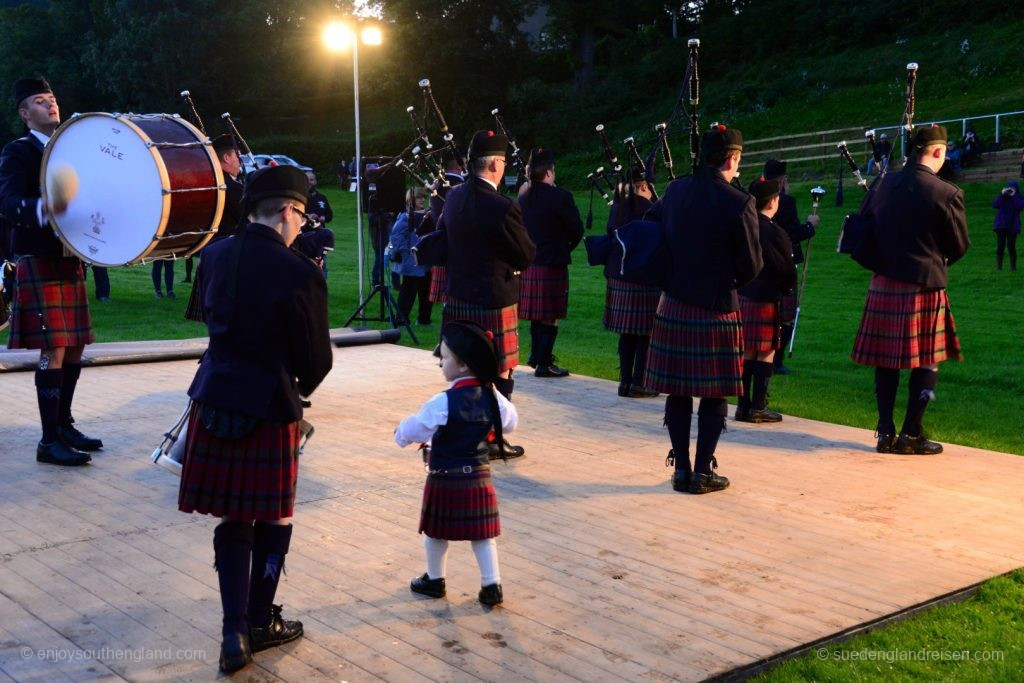 The youngest drum major at two years of age!