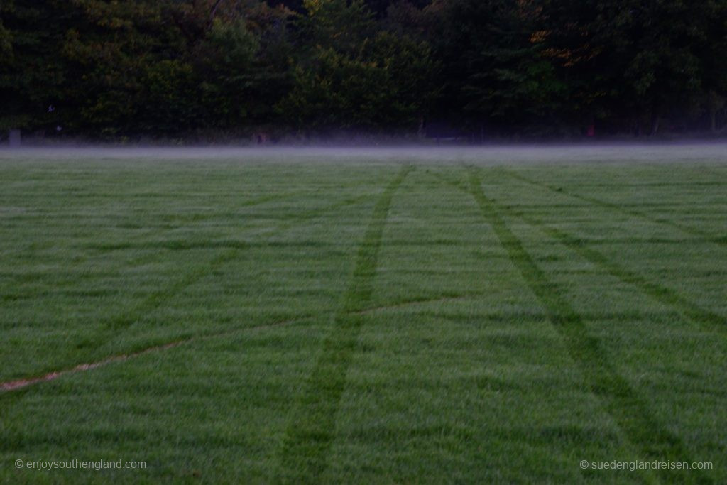 The Pitlochry recreation ground - football will be played here again tomorrow.