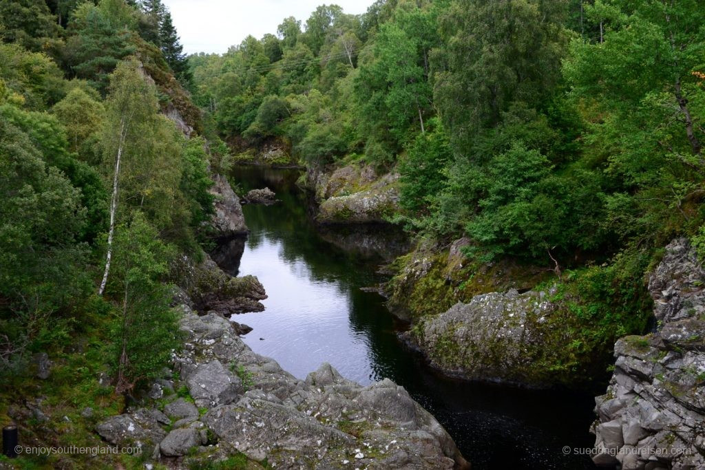 Blick von der Dulsie Bridge