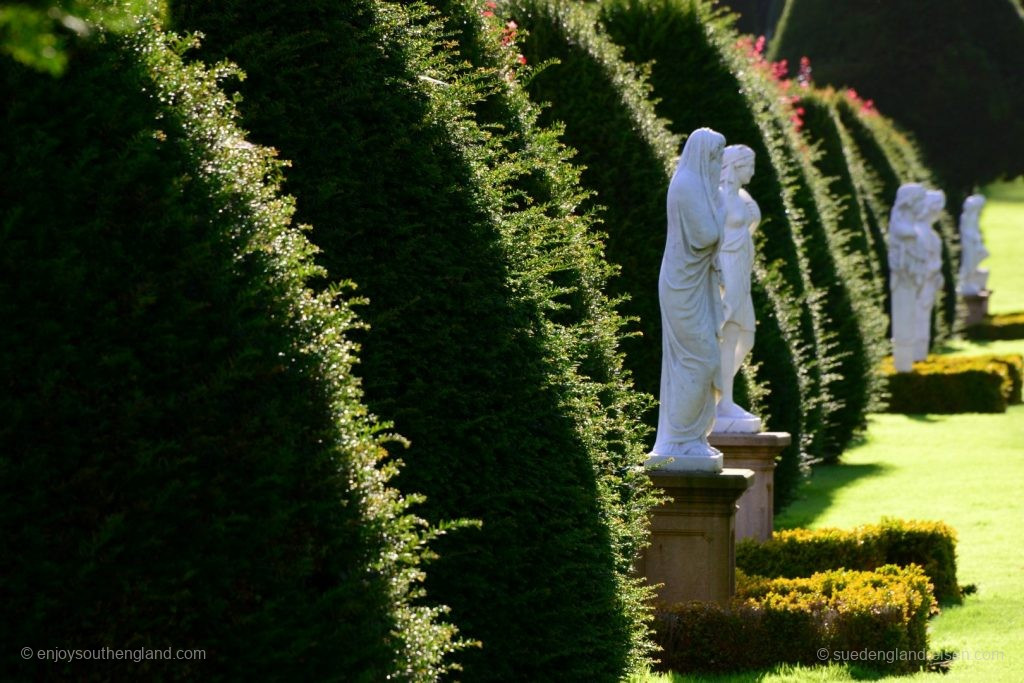 Detail im Drummond Castle Garden